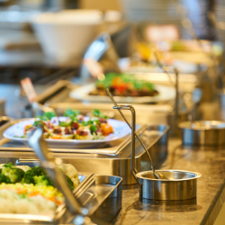 How to work with dining halls to get a training table meal