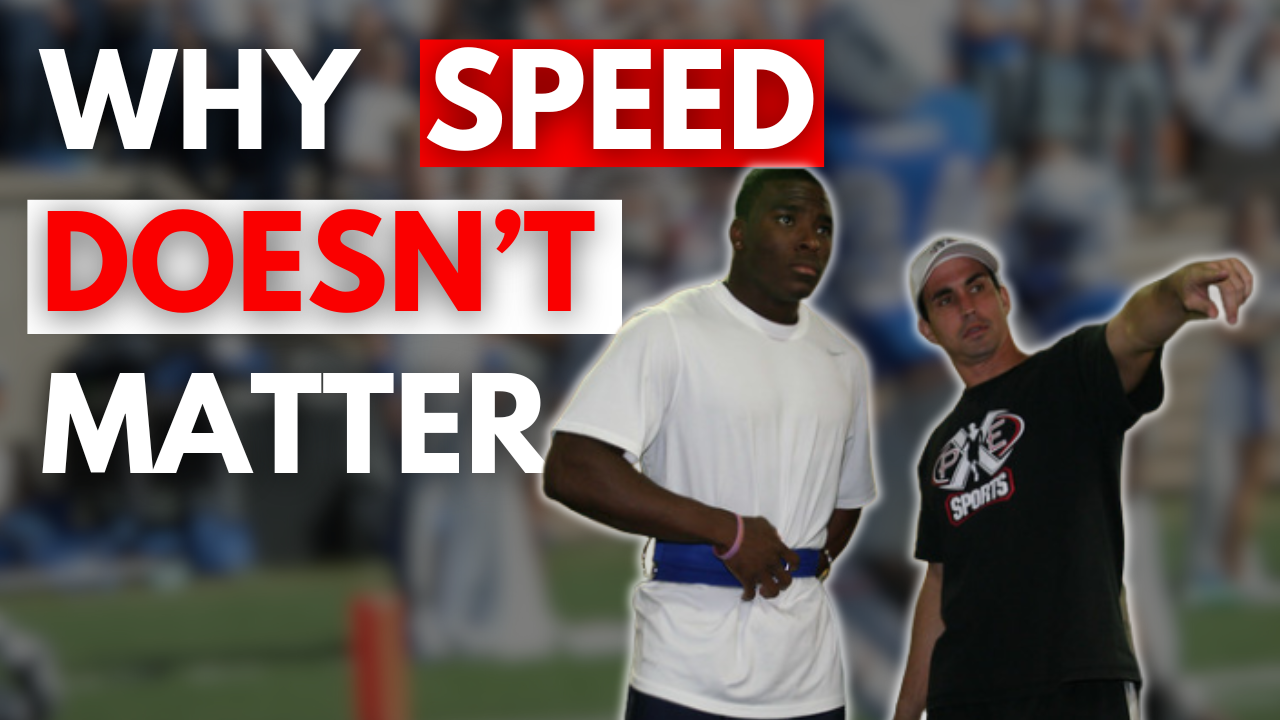 Why straight line speed doesn’t matter in football
