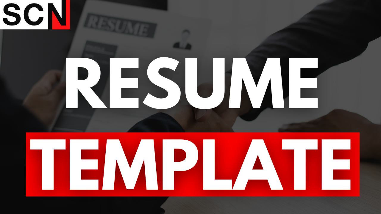 Resume Template For ANY Strength Coach To Use